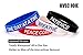 AVEC JOIE Inspirational Silicone Bracelets Rubber Bands Wristbands with Motivational Saying in Unisex Adult Size Wrist Band Gift for Teens Men Women