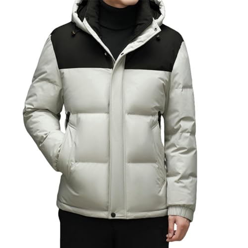 Manteau d'hiver épais pour homme veste chaude résistante au froid