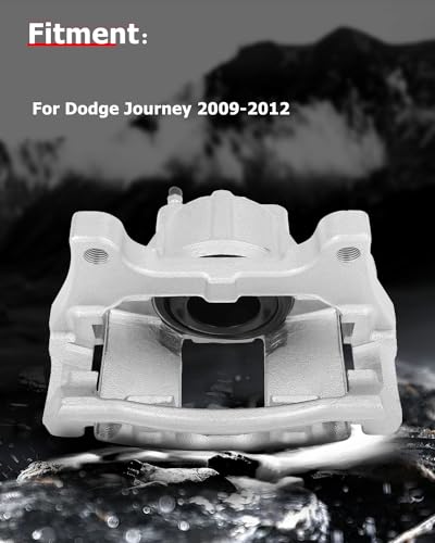 Image of cciyu 18B5044A 18B5045A Front Left & Right Brake Calipers With Bracket For Dodge For Journey 2009-2012