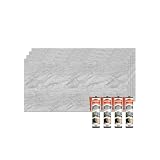 IZODEKOR Pannelli da parete effetto marmo, 60 x 120 cm, pannello da parete in PVC, per cucina, bagno, paraspruzzi cucina, impermeabile e resistente al calore, Mars Bubble