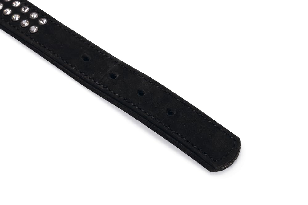 Karlie Buffalo Strass Halsband, 10 x 21 c braun