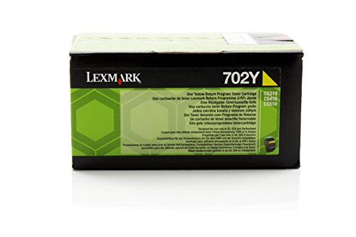 Toner Jaune Lexmark 70C20Y0 pour Éviter les Traces sur Lexmark CS 510
