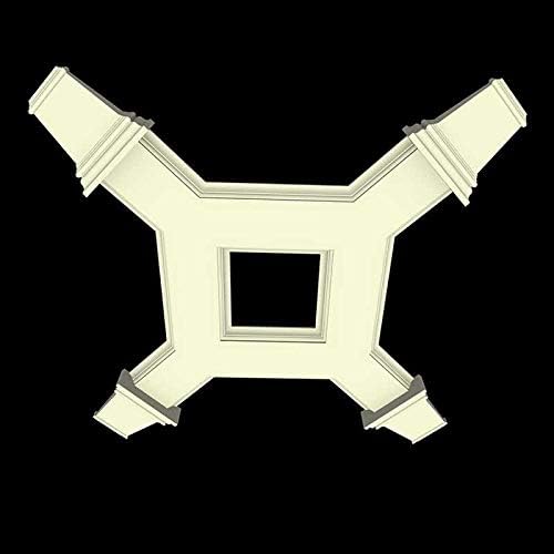 Coffered Ceiling Medallion Kit - 64" - DIAMOND