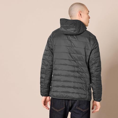 Image of Amazon Essentials Men's Lightweight Water-Resistant Packable Hooded Puffer Jacket