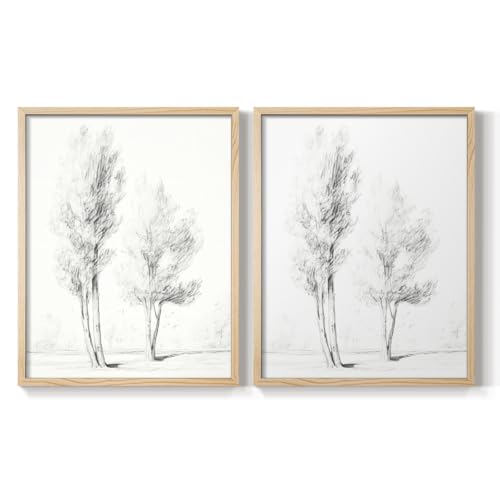 Renditions Gallery Set of 2 Peel & Stick Framed Prints,