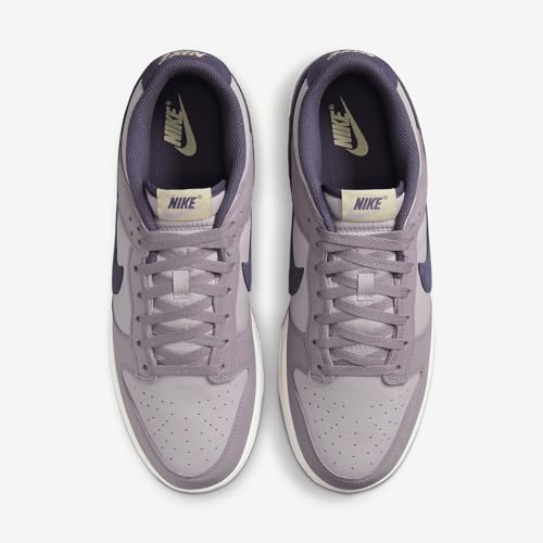 Nike Dunk Low Retro SE Men's Shoes (HQ3642-202, Light Violet Ore/Platinum Violet/Team Gold/) Size 94