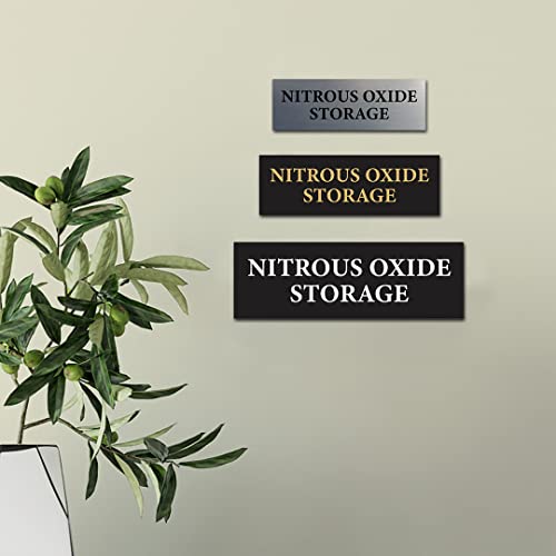 Panneau oxyde nitreux grand format argent brossé haute visibilité