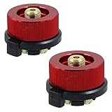 【Material】Hergestellt aus Aluminium-Legierung und Kupfer und hohe Temperatur beständig Nylon, sehr robust und langlebig, gegen Ablösen gesichert.Zwischenliegender Messing-Ventilkörper, gute Verarbeitung.