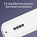 NETGEAR Orbi 870 Series (RBE870) Tri-Band WiFi 7 Mesh Add-on Satellite – Works with Orbi RBE872 and RBE873 – Security Features, Adds Coverage Up to 3,000 Sq. Ft. - BE21000 802.11be (Up to 21 Gbps)