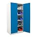 Produktbild STIER Werkstattschrank LP 1940x1000x600mm enzianblau, Werkzeugschrank, Blechschrank, Schubladenschrank, Metallschrank