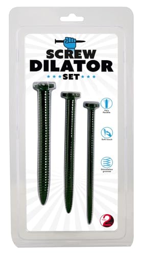 Dilatadores anales Dilator Screw you2toys set de 3 dilatación progresiva
