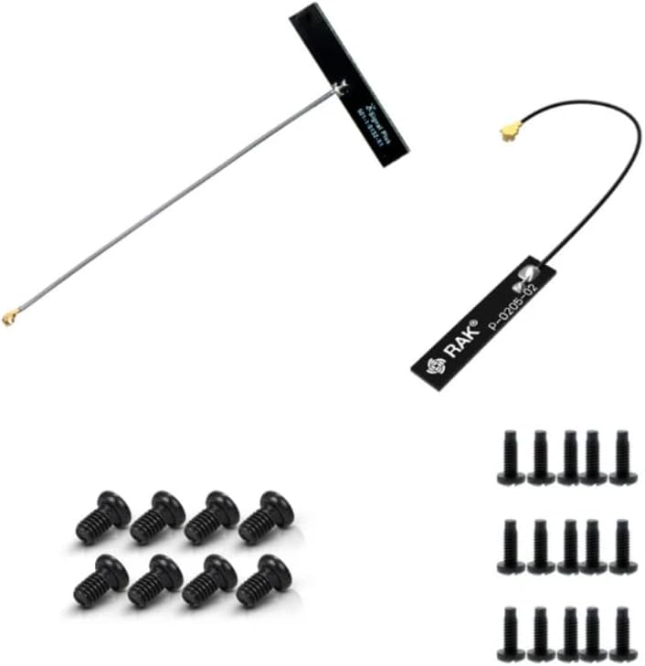 LoRa and BLE PCB Antennas with assembly screws