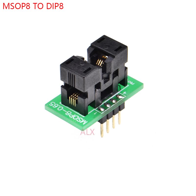 Wiring Connecting Terminals - 1PCS MSOP8 to DIP8 Programmer Adapter Socket MSOP to DIP Converter MCU Test chip IC for 0.65MM Pitch