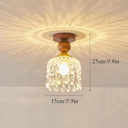 Lámpara de techo estilo granja pequeña ideal para iluminar el pasillo 8