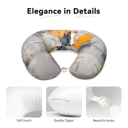 Almohada de viaje espuma viscoelástica tamaño U miniatura 3