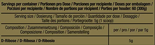 D-Ribose (300g) - Essential Nutrition, Essential Nutrition