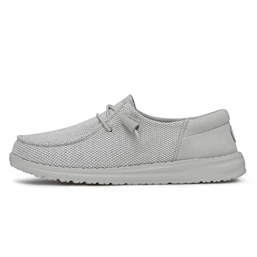 Image of HEYDUDE Women's Wendy Funk Mono Slip On Shoe | Stretch Knit Upper, Cushioned Foam Insole, Ultralight Casual Loafer