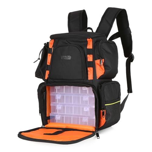 Lixada Fishing Tackle Backpackg