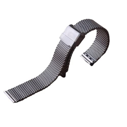 Bracelet de montre robuste en acier inoxydable avec boucle pliante