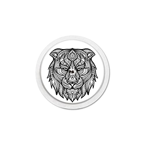 MySweetStitch, Freestyle Libre 1 & 2 Sensor Sticker (Set of 4) Wild, with Ventilation Hole, Made in Germany - Image 2