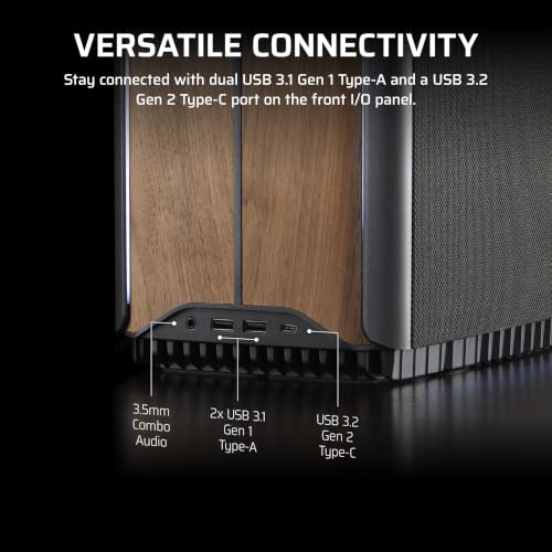 Image of Corsair ONE a600 Gaming PC - Wood Dark