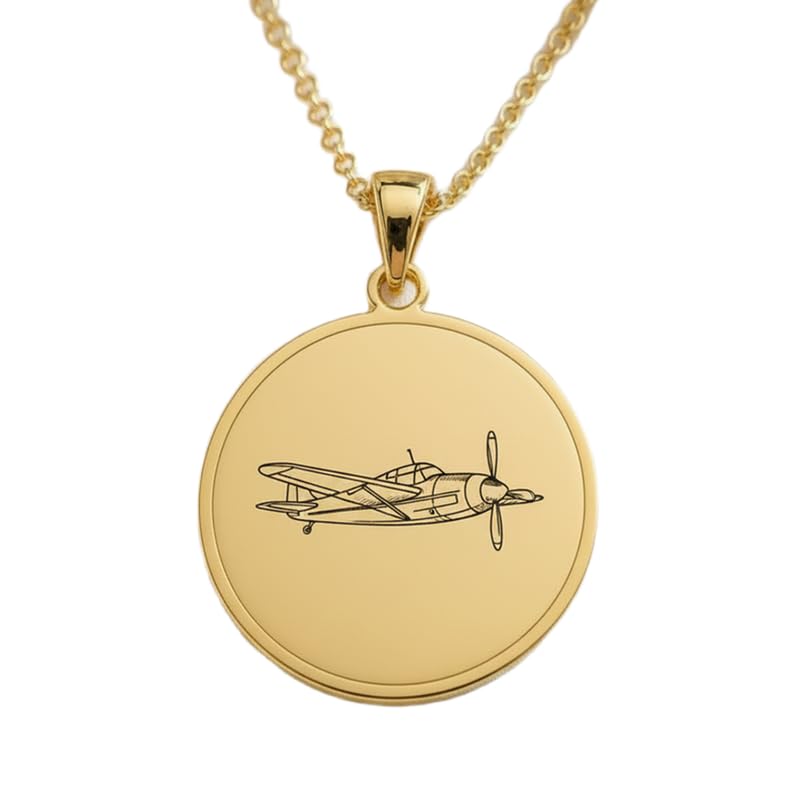 Collier Skyward Voyager gravé en argent plaqué or, le bijou idéal de vos tenues quotidiennes