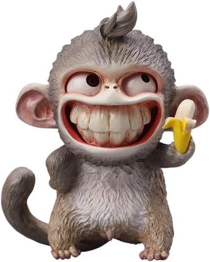 MMOS X JXK D2 Monkey Figurine The Chinese Zodiac Series Durable Polyresin with Intricate Details JXK Studio