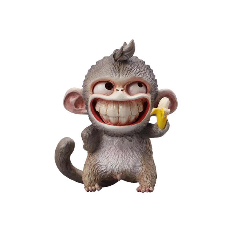 Figurine de singe JXK D2 statuette zodiaque chinois JXK Studio résine