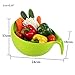 Rice Sieve Colander Washing Filter Strainer Basket Food Beans Fruit Cleaning Bowl Washer Quinoa Tool Quinoa Sieve Bowl Basket Filter