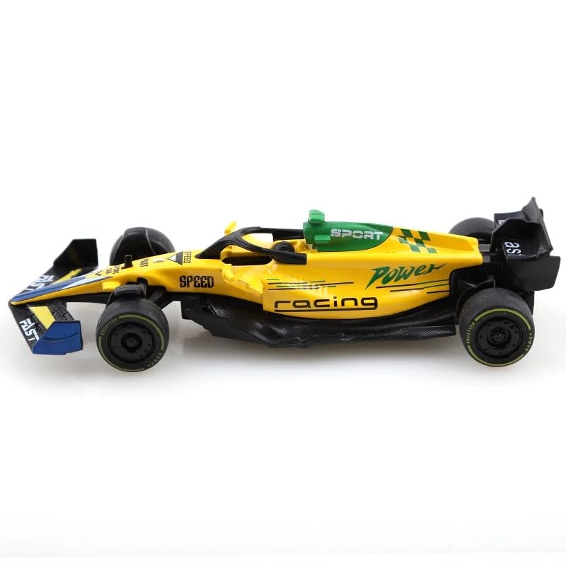 Image of PLUSPOINT Formula 1 Racing Die cast Metal Cars for Kids Pull Back F1 Metal Car Simulation Scale Model High-Speed Racing Vehicles Collectible Car Toys for Boys Age 3 Years & Up