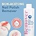 ella+mila Non-Acetone Nail Polish Remover - Gentle, Nourishing Formula for Natural Nails - Vegan & Cruelty-Free - Conditions While Removing Polish - 8oz