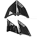 Pre-Painted Trunk Spoiler Compatible with 2006-2011 Honda Civic Sedan, ABS Painted Glossy Black Trunk Boot Lip Rear Spoiler Wing Deck Lid Available by IKON MOTORSPORTS