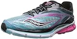Saucony Women's Cortana 4 Running Shoe,Blue/Pink/Black,9 M US