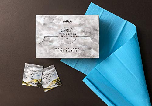 Image of Timeless Blends by The Hillcart Tales Darjeeling Muscatel Tea Bags 100 Pieces, Premium Black Tea Leaves With Delicious Musky Floral Overtones Flavour, Contains Antioxidants Helps Relaxation, 200 gms