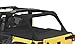 Bestop 90034-35 Black Diamond Duster Deck Cover Extension for 2007-2017 Wrangler Unlimited