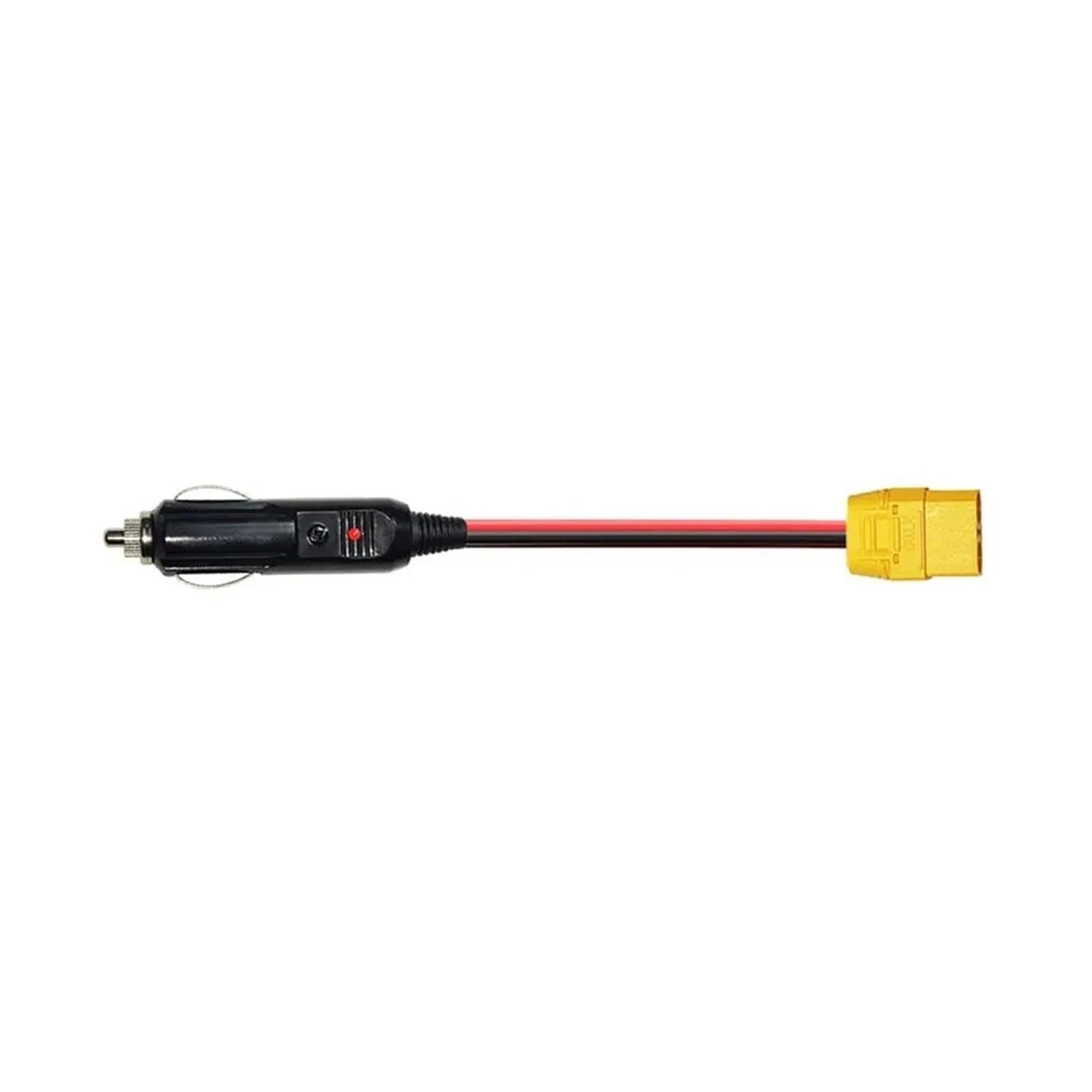 Lżejszy kabel ładujący złącze żeńskie do zapalniczki samochodowej wtyczka męska do elektrowni generatora słonecznego 14AWG 12V 24V wytrzymały