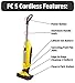 Kärcher - FC 5 Electric Mop & Sanitize Hard Floor Cleaner – Perfect for Laminate, Wood, Tile, LVT, Vinyl, & Stone Flooring - Cordless