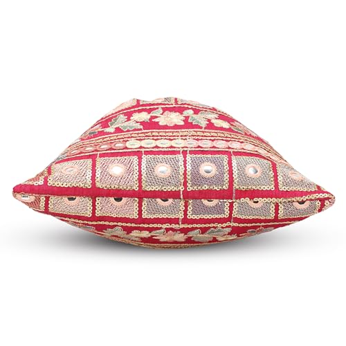 Image of LONGING TO BUY Indian Embroidered Pearl Potli Bag For Women, Sequence Design with Tassel, Wedding Potli Bags