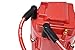 A-Team Performance 8.0mm Red Silicone Spark Plug Wire Set - 90° Boots - Spiral-Wound Copper & EMI Suppression - Heat-Resistant Jackets - Compatible with Chevrolet & GMC Small Block V8 283-400