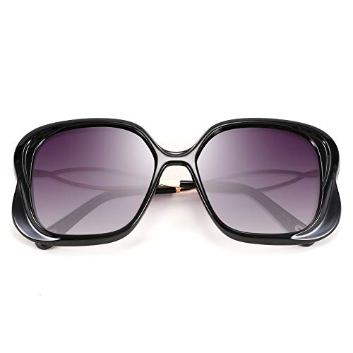 FEISEDY Oversized Butterfly Sunglasses for Women Fashion Charming Ladies Sunglass B27053