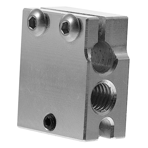 Aluminum Alloy Heater Block for 3D Printer Hot End, 2.5x2x1cm