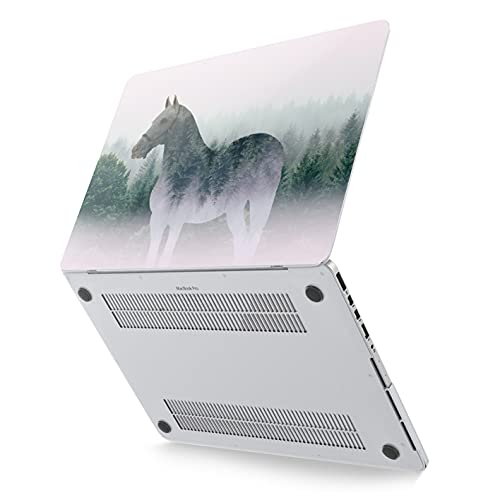 Lex Altern Hard Case Compatible With Macbook Air 13 Mac Pro 15 Inch Retina 12 11 2020 2019 2018 2017 Print Cover Abstract Tree White Plastic Laptop Designed Forest Girl Misty Touch Bar Horse Animal #TOP3