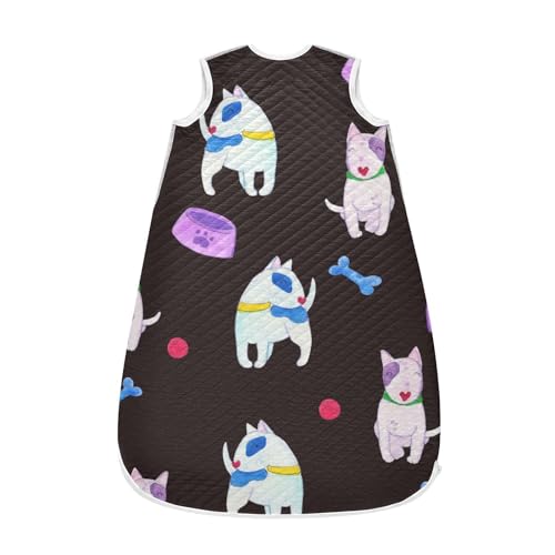 Image of vvfelixl Bright Funny Dinosaurs Baby Sleeping Bag Sleep Sack,Baby Wearable Blanket Sleep Suit for 0-6 Months