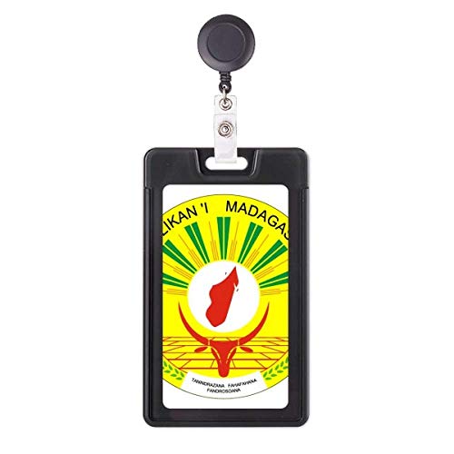Porte-badge rétractable Madagascar pour ne plus perdre votre carte d'accès professionnelle