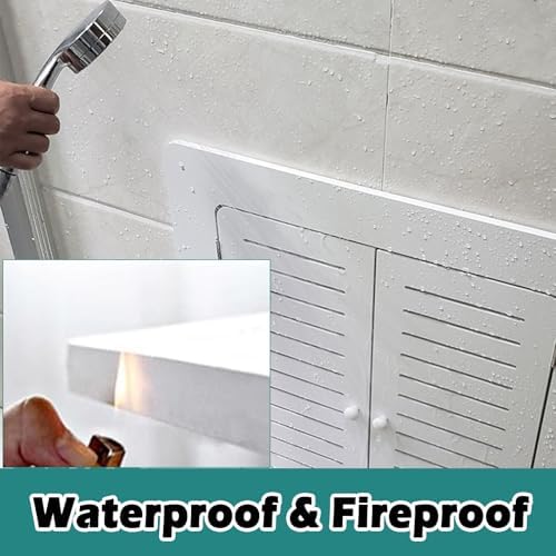 Customizable White Plumbing Access Panel 14-28 Inch - Wall Inspection Hatch for Kitchen, Bathroom, Bedroom, Hallway - Durable and Easy Access