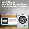 CANDY - Lave-Linge Hublot - Machine à Laver 10kg/1200 trs/min - Classe Énergétique B - 15 Programmes - NFC, Ecran Digital, Mix Power System - Blanc - 85 x 60 x 54 cm - Modèle CS12102DWB4/1-47 #1