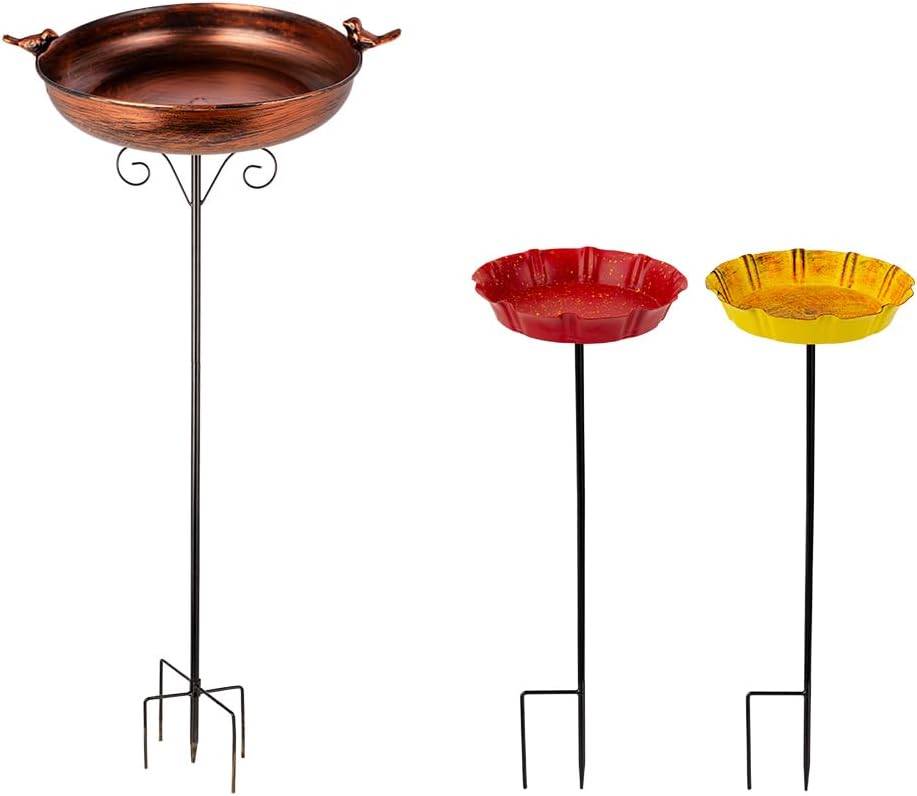 DREAMSOUL 38" Bird Bath + 2 PCS Bird Bath