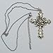DivinejewelsbyBarb Handmade Cross Necklace, Stainless Steel Cross Pendant & Stainless Steel Chain with Extender