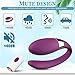 Remote Vibrating with Lingerie Silicone Material 9 Function, Cute and Powerful Vibrating Massage Tools for Date Night Vibrador