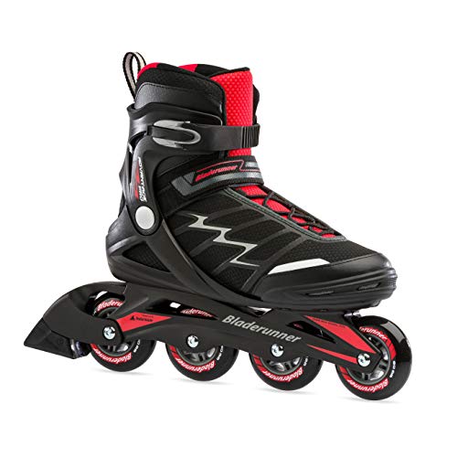 Bladerunner by Rollerblade Advantage Pro XT Men's Adult Fitness Inline Skate, Black and Red, Inline Skates ,10 by Rollerblade - Used condition - US$69.09